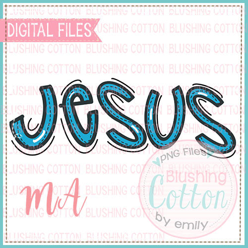 JESUS WORD ART DESIGN   BCMA