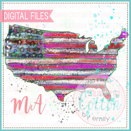 Colorful USA Design   BCMA