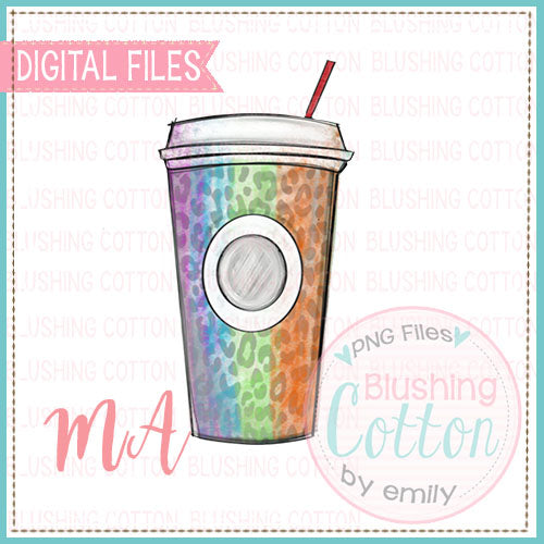 Colorful Coffee Cup Design   BCMA