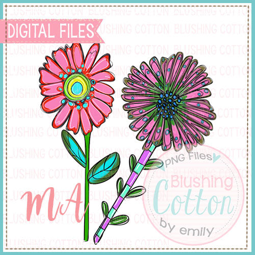Colorful Flowers Design   BCMA