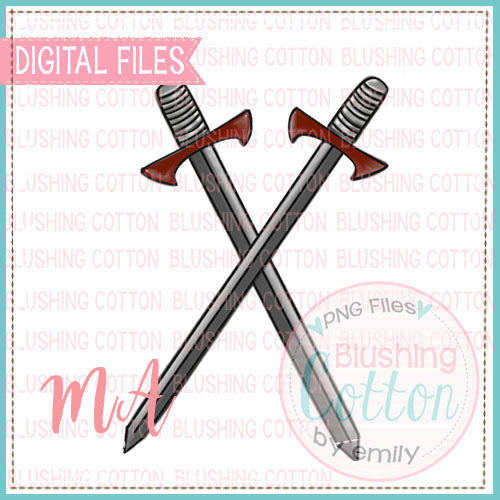 CROSSED SWORDS DESIGN   BCMA