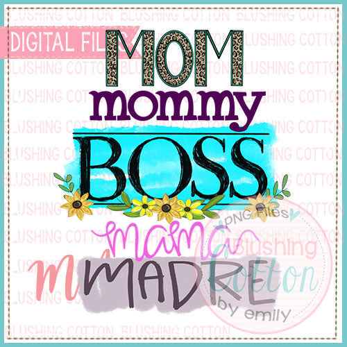 MOM BOSS DESIGN   BCMA