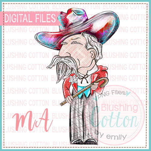 Old General Version 2 Watercolor PNG Design   BCMA