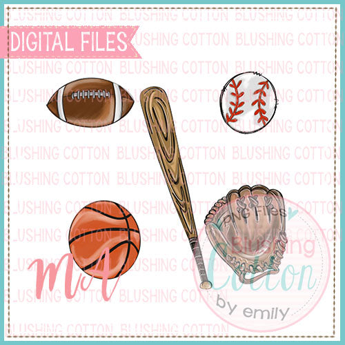 Sports Ball Bundle   BCMA