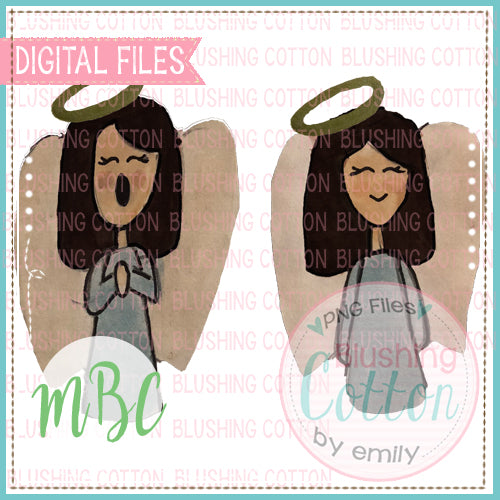 ANGEL GIRL BLACK HAIR DESIGN BCMC