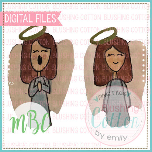 ANGEL GIRL BROWN HAIR DESIGN BCMC