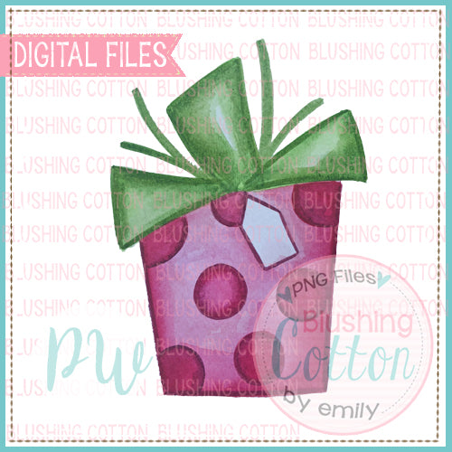 CHRISTMAS GIFT 2 DESIGN WATERCOLOR PNG BCPW