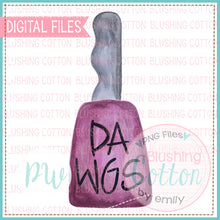 Load image into Gallery viewer, DAWG COWBELL - BCPW WATERCOLOR PNG