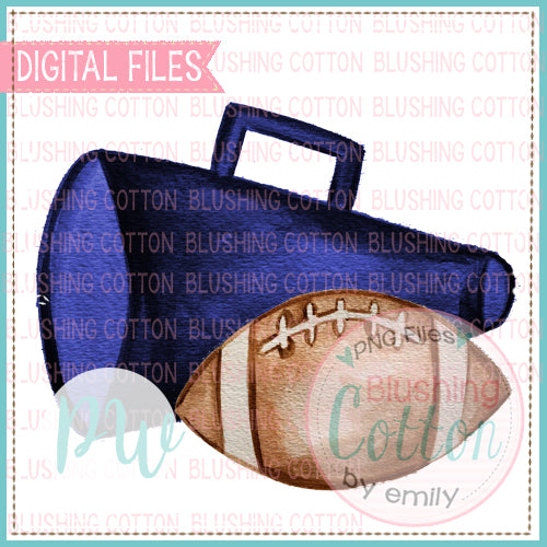 MEGAPHONE NAVY AND FOOTBALL BCPW