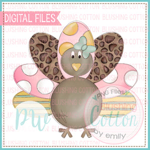 TURKEY GIRL WITH LEOPARD PATTERNED WINGS   BCPW