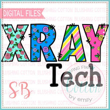 Load image into Gallery viewer, XRAY TECH DOODLE DESIGN BCSB