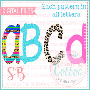 ANIMAL PRINT SERAPE ALPHA BUNDLE BCSB