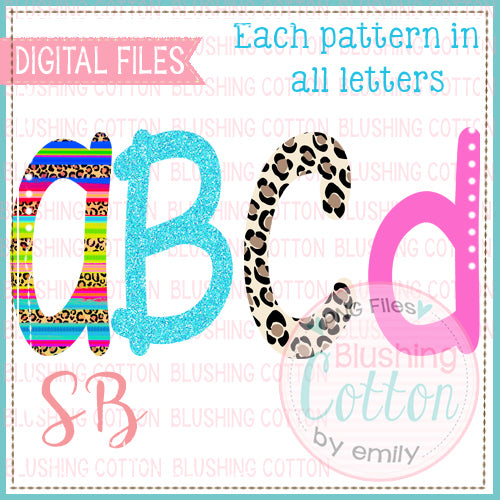 ANIMAL PRINT SERAPE ALPHA BUNDLE BCSB