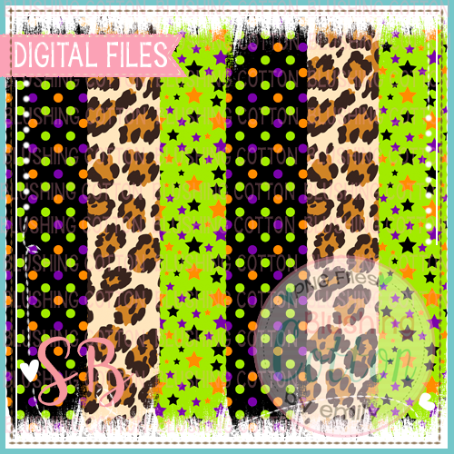 HALLOWEEN BRUSH STROKE BACKGROUND BCSB