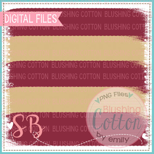 GARNET AND GOLD BRUSH STROKE BACKGROUND  BCSB