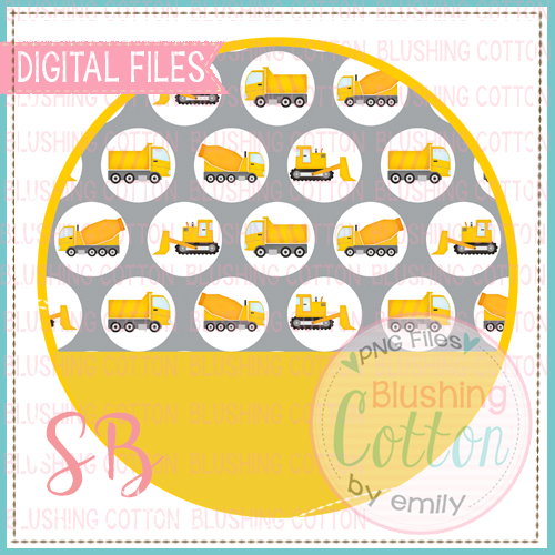 CONSTRUCTION EQUIPMENT CIRCLE WITH NAME PLATE  BCSB