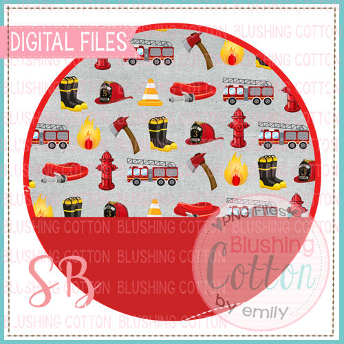 FIREMAN CIRCLE WITH NAME PLATE   BCSB