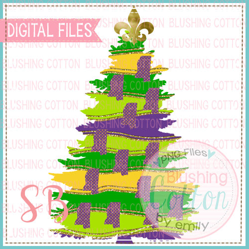 MISSISSIPPI MARDI GRAS CHRISTMAS TREE  BCSB