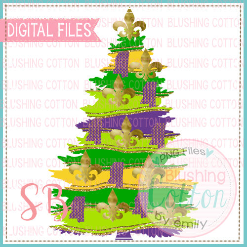 MISSISSIPPI MARDI GRAS CHRISTMAS TREE 2  BCSB