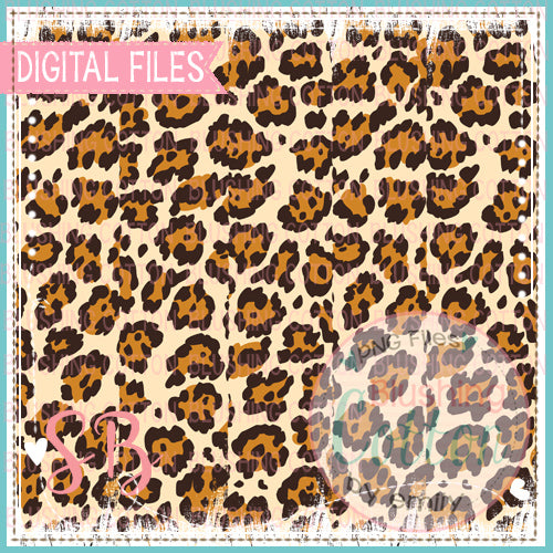 CHEETAH BRUSH STROKE BACKGROUND BCSB