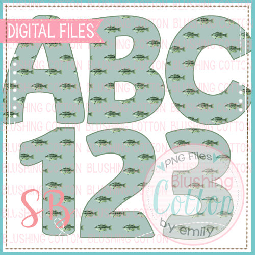 FISH ALPHA AND NUMBER BUNDLE  BCSB