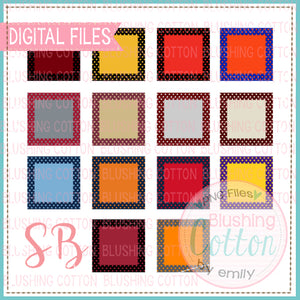 STAR FRAME WITH SOLID CENTER SQUARE BUNDLE BCSB