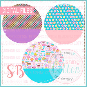 SWEET HEART CIRCLES WITH NAME PLATE BUNDLE  BCSB