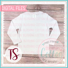 Load image into Gallery viewer, ARB BOYS LONG SLEEVE WHITE SHIRT PLAIN MOCK UP FLAT LAY PHOTO BCTS
