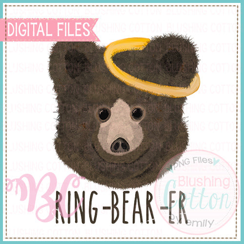 RING BEARER BEAR  DESIGN   BCBC