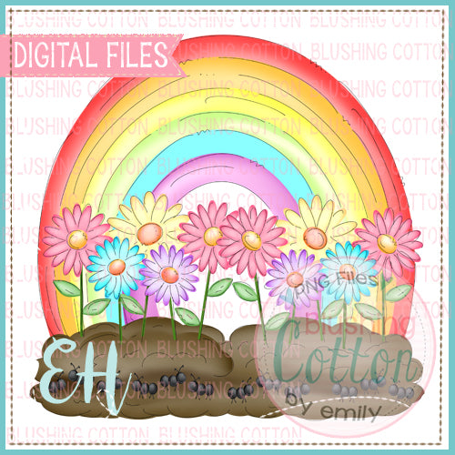 Rainbow Scene With Ants Design  BCEH