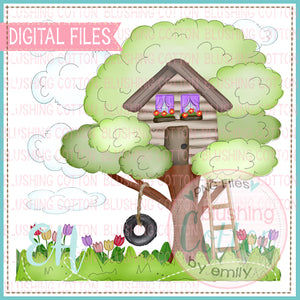 Tree House Girl Scene Design BCEH
