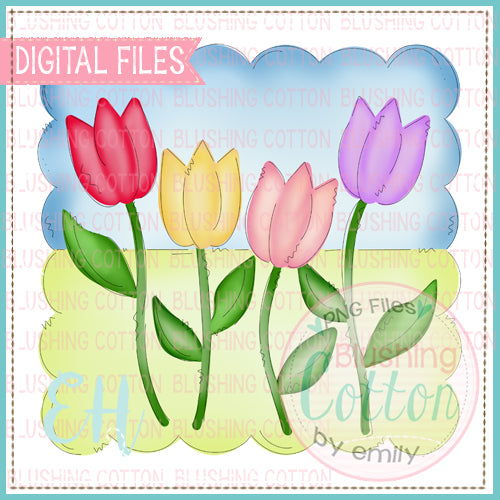 SPRINGY TULIPS DESIGN   BCEH