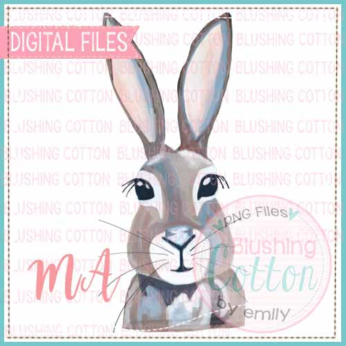 RABBIT WATERCOLOR DESIGN BCMA